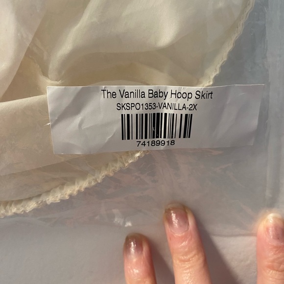Selkie Vanilla Baby Hoop Skirt 2X NWT - Picture 6 of 10